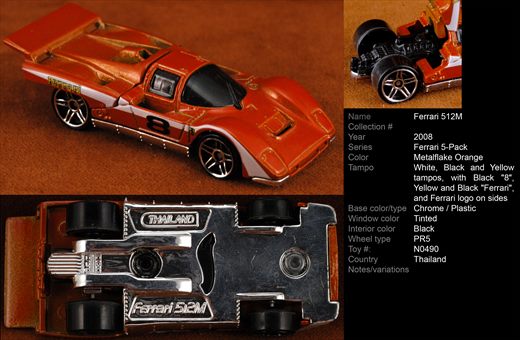 Ferrari 512M - 2008-NA-N0490 - Tailandia