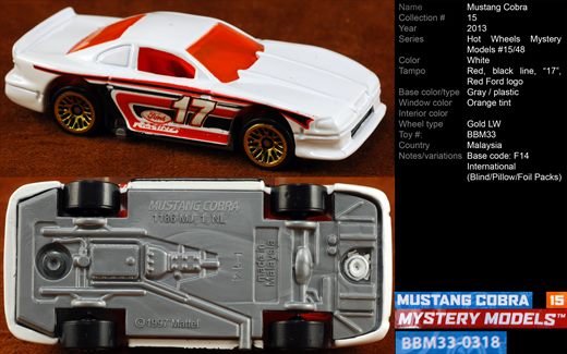 Ford Mustang Cobra - 2013-015-BBM33 - Malasia