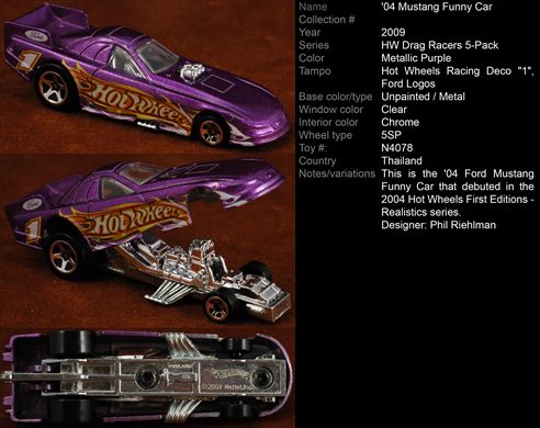 Ford Mustang Funny Car - 2009-NA-N4078 - Tailandia