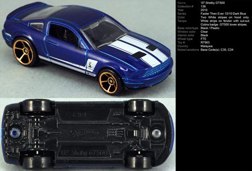 Ford Shelby GT500 2007 - 2010-136-RT563 - Malasia