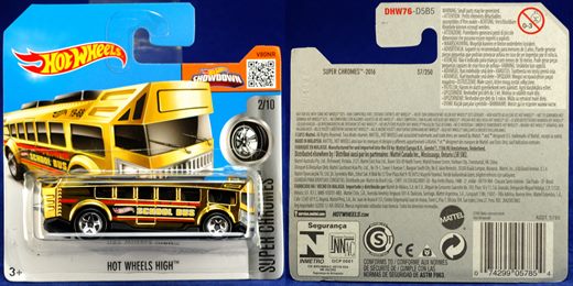 Hot Wheels High - 2016-037-DHW76 - Malasia