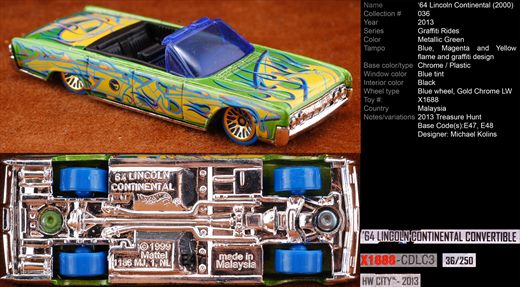 Lincoln Continental 1964 (2000) - 2013-036-X1688 - Malasia