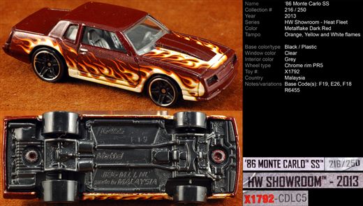 Monte Carlo SS 1986 - 2013-216-X1792 - Malasia