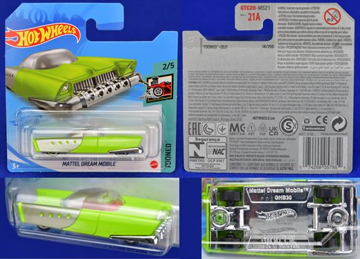 Mattel Dream Mobile - 2021-014-GTC20 - Malaysia