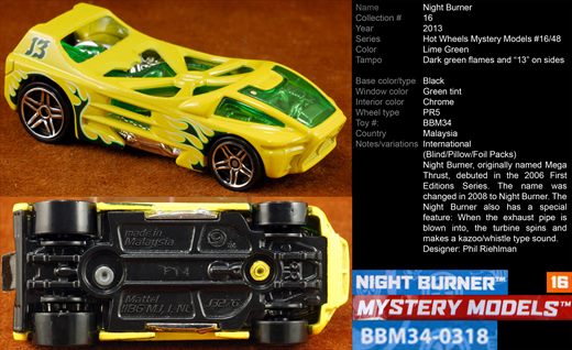 Night Burner - 2013-016-BBM34 - Malasia