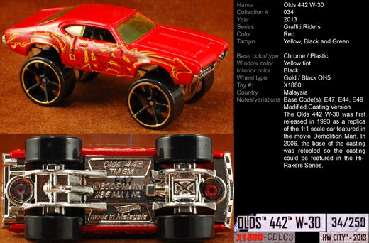 Olds 442 W-30 - 2013-034-X1880 - Malasia