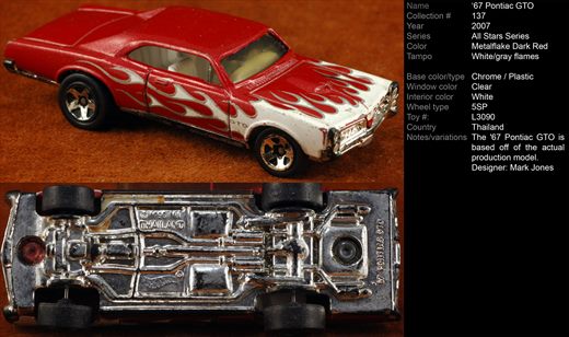 Pontiac GTO 1967 - 2007-137-L3090 - Tailandia