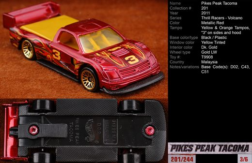 Pikes Peak Tacoma - 2011-201-T9908 - Malasia
