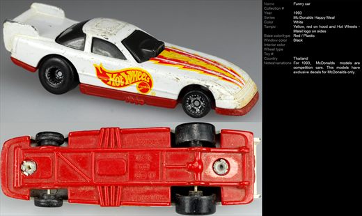 Pontiac Funny Car - 1993-NA-NA - Tailandia