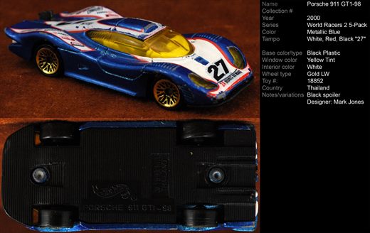 Porsche 911 GT1-98 - 2000-NA-18852 - Tailandia