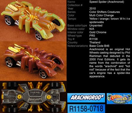 Speed Spider (Arachnorod) - 2010-NA-R1158 - Tailandia