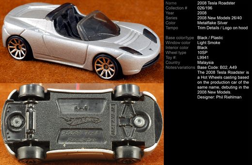 Tesla Roadster 2008 - 2008-026-L9941 - Malasia