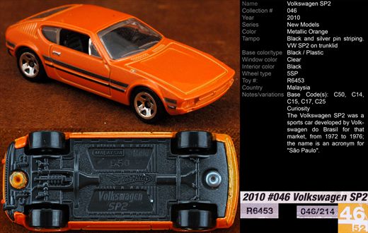Volkswagen SP2 - 2010-046-R6453 - Malasia