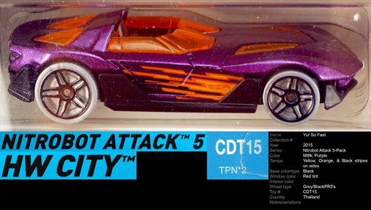 Yur So Fast - 2015-NA-CDT15 - Tailandia