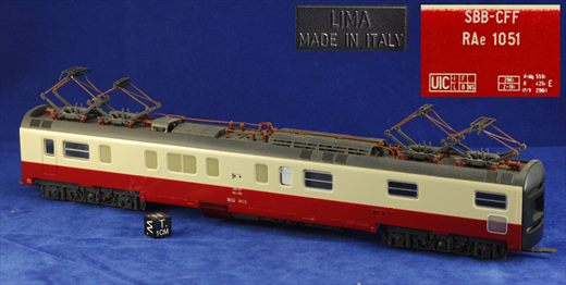 SBB-CFF RAe 1051 Lima