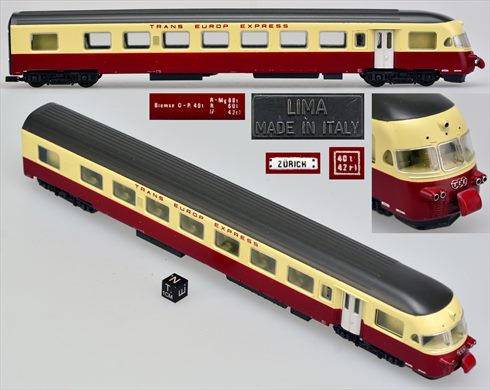 Trans Europ Express - Branse G-R-40t - Lima