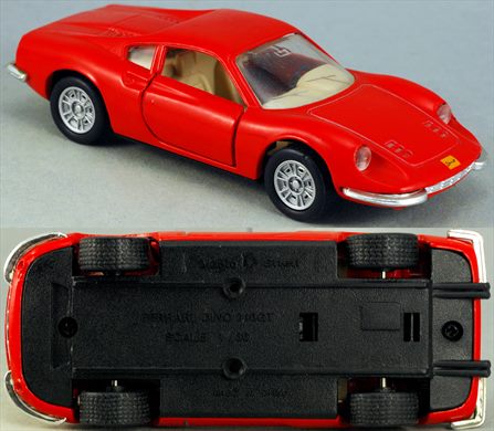 Ferrari 246GT 1-36 vermelho SHELL - China