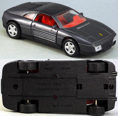 Ferrari 348ts 1-38 cinza SHELL - China