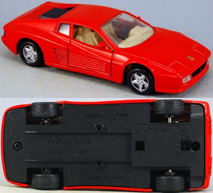 Ferrari 512TR 1-39 vermelho SHELL - China