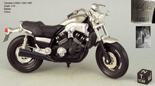 Yamaha V-MAX 1200 1997 cinza - China