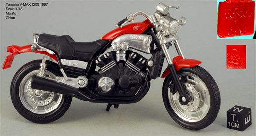 Yamaha V-MAX 1200 1997 vermelho - China