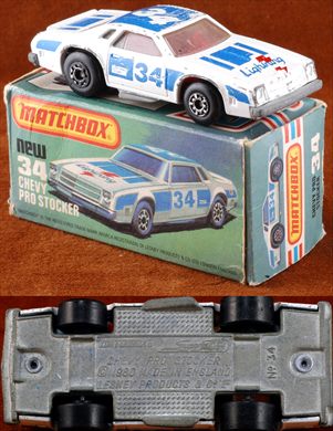 Chevy Pro Stocker - n34 - Inglaterra
