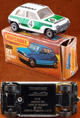 Renault 5TL - n21 - Inglaterra