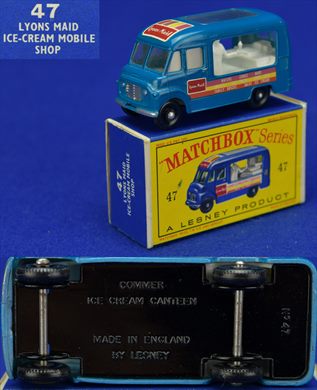 Commer Ice Cream Canteen (Lyons Maid Ice-Cream Mobile Shop) - 1960 47 Inglaterra