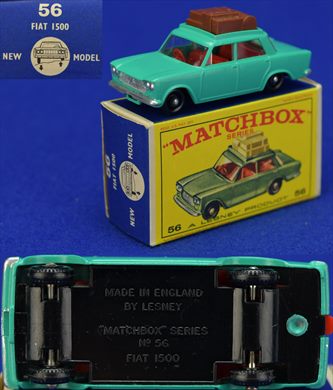 FIAT 1500 - 1965 56 Inglaterra