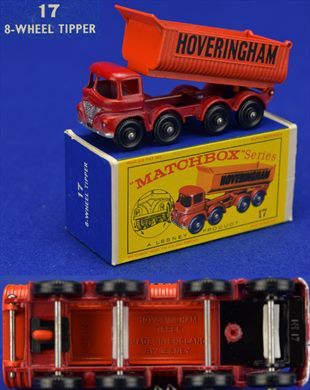 Hoveringham Tipper (8-Wheel Tipper) - 1960 17 Inglaterra