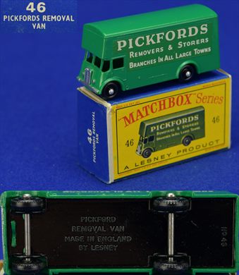 Pickford Removal Van 46 Inglaterra