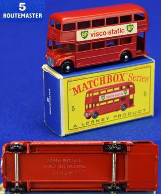Routemaster - 1960 5 Inglaterra