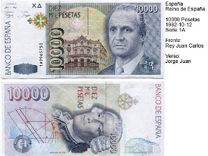 Peseta 10000