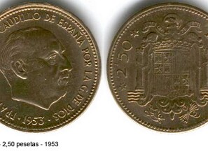 Peseta 2,50